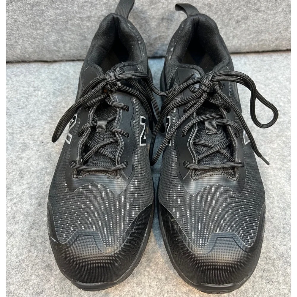 New Balance Men Black Toe Protect Safety Work Shoes Low Top Lace Up Heavy Duty 9